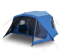 vidaXL Family Tent 10-Person Lightweight Tent Green Quick Release Waterproof