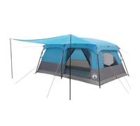 vidaXL Family Tent 14-Person Blue Polyester and Steel