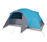 vidaXL Family Tent Crossvent 8-Person Camping Tent Dome Tent Blue Waterproof