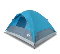vidaXL Family Tent Dome 6-Person Blue Waterproof
