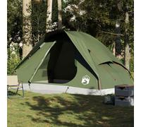 (olive green, 6-person) vidaXL Family Tent Dome 6-Person Outdoor Lightweight Camping Tent Waterproof