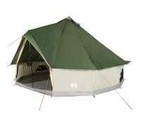 vidaXL Family Tent Tipi 10-Person Green Waterproof