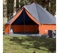 Family Tent Tipi 8/10/12 Person Camping Tent Lightweight Tent Waterproof vidaXL