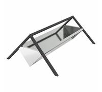 vidaXL Farm Animal Feeders Silver 111 x 76 x 38 cm, Other Industrial Items, Rectangular Design, Durable Materials for Various Applications, Suitable for Retail and Wholesale