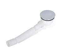 vidaXL Fast Flow Waste Trap Drain & Flexible Hose for Enclosure Tray Bathroom