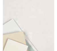 vidaXL Faux Rabbit Fur Rug Olite White 200 x 200 cm Polyester, Stylish Modern Bedroom Rug, Durable Faux Leather Accent, Soft Easy Care Decorative for Living Room, Cozy Entryway