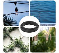 vidaXL Fence Binding Wire Anthracite 33 m PVC