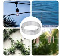 vidaXL Fence Binding Wire Silver 25 m Hot dip galvanized wire