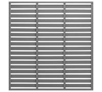 vidaXL Fence Panel WPC 180x180 cm Black