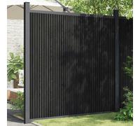 vidaXL Fence Panel WPC Grey 173x186 cm
