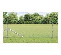 Fence Post Galvanised Steel 50 x 0.8 m Silver 13mm Mesh Garden SecurityHeavyDuty