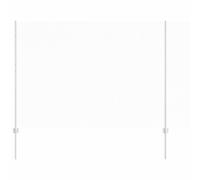 vidaXL Fence with Post Silver, Garden and Terrace, Modern Fence Panel, Outdoor B
