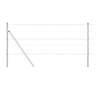 vidaXL Field Fence 0.8 x 100 m Galvanised Steel