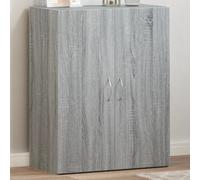 vidaXL File Cabinet Grey Sonoma 60x32x77.5 cm Engineered Wood