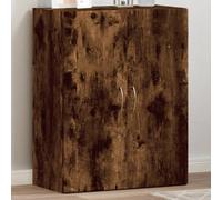 vidaXL File Cabinet Smoked Oak 60x32x77.5 cm Engineered Wood
