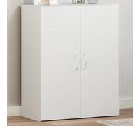 vidaXL File Cabinet White 60x32x77.5 cm Engineered Wood