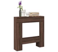 vidaXL Fireplace Surround Brown Oak 81x18x82 cm Engineered Wood