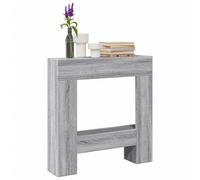 vidaXL Fireplace Surround Grey Sonoma 81x18x82 cm Engineered Wood