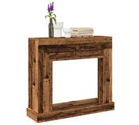 vidaXL Fireplace Surround Old Wood 100x30x87.5 cm Engineered Wood
