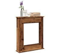 vidaXL Fireplace Surround Old Wood 75x20x87.5 cm Engineered Wood