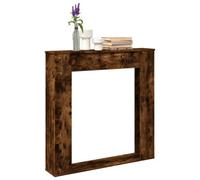 (smoked oak) vidaXL Fireplace Surround Fire Surround Fire Place Engineered Wood