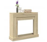 vidaXL Fireplace Surround Sonoma Oak 100x30x87.5 cm Engineered Wood