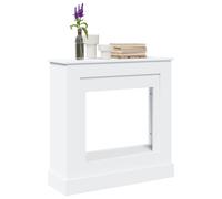 vidaXL Fireplace Surround White 90x30x90 cm Engineered Wood