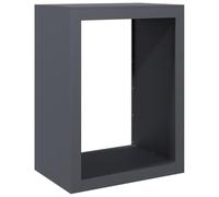 vidaXL Firewood Rack - Anthracite Steel Fireplace Log Store Holder - 60 x 40 x 80 cm - Durable & Weather Resistant Log Storage