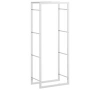 vidaXL Firewood Rack, Firewood Log Rack for Fireplace, Metal Log Store Holder fo