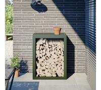 Firewood Rack Fireplace Log Store Firewood Log Rack Log Holder Steel vidaXL