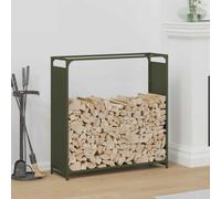 Log Store Fireplace Log Holder Wood Storage Firewood Rack Fire Wood Rack vidaXL