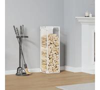 Firewood Rack Cold-rolled steel Fireplace Log Holder Wood Storage vidaXL