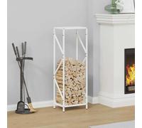 Firewood Rack Cold-rolled steel Fireplace Log Holder Wood Storage vidaXL