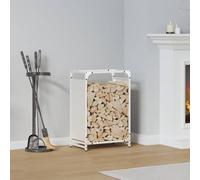 Log Store Fireplace Log Holder Wood Storage Firewood Rack Fire Wood Rack vidaXL