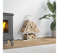 Firewood Rack Cold-rolled steel Fireplace Log Holder Wood Storage vidaXL