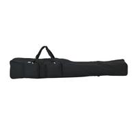 vidaXL Fishing Rod Bag - 160 cm, Black 600D Oxford Fabric, Adjustable Shoulder Strap, Ample Storage Pockets