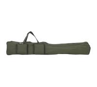 vidaXL Fishing Rod Bag Carrier - 150 cm Dark Green - 600D Oxford Fabric with PVC - Adjustable Shoulder Strap & Handle - 3 Compartments