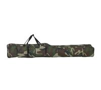 vidaXL Fishing Rod Bag Fishing Pole Bag Green Camouflage 150 cm Oxford Fabric