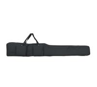 vidaXL - Fishing Rod Bag with Folding Reel, Black, 160 cm - Oxford Fabric, Adjustable Shoulder Strap, Multiple Compartments for Secure Storage