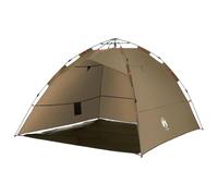 vidaXL Fishing Tent 4-Person Olive Green Quick Release