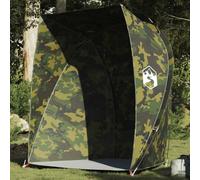 vidaXL Fishing Tent Camouflage Waterproof