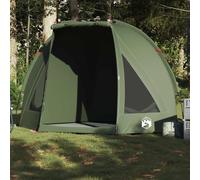 vidaXL Fishing Tent Olive Green Waterproof