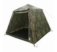 vidaXL Fishing Tent Quick Release 4-Person Light Camouflage