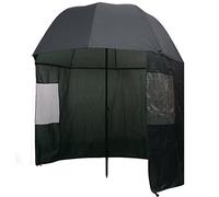 vidaXL Fishing Umbrella Green 300x240 cm