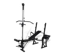 vidaXL Fitness Workout Bench Home Gym Exercise Training Equipment Station vidaXL