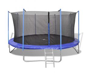 vidaXL Five Piece Trampoline Set 3.96 m