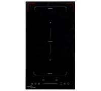 vidaXL Flexizone Induction Hob with 2 Burners Touch Control Electric Dining Cooker Built-in Domino Hob Kitchen Appliance Home 3500W