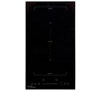 vidaXL Flexizone Induction Hob with 2 Burners Touch Control Electric Dining Cooker Built-in Domino Hob Kitchen Appliance Home 3500W
