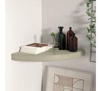 Floating Corner Shelf Wall-Mounted Hanging Shelf Wall Display Shelf MDF vidaXL