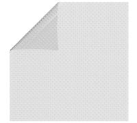 vidaXL Floating PE Solar Pool Film 450x220 cm Grey Cover Sheet Ground Cloth